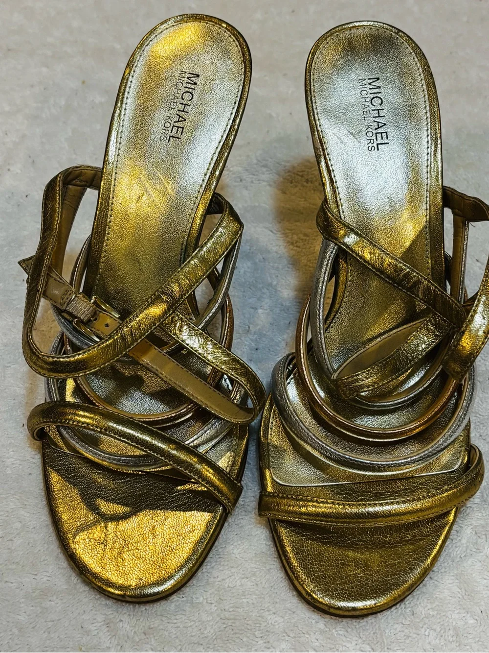 Almost Brand New Heels By MICHAEL KORS - Size 9M - Heel height 4 inches - Box 1